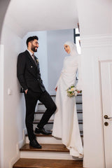 Kiralık Drapeli Söz Elbisesi - Ecmel Rümeysa