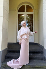 Pink Rose with blouse - Hilal Eker