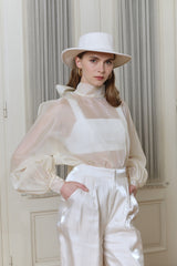 Silky Blouse - Marakesh Trousers